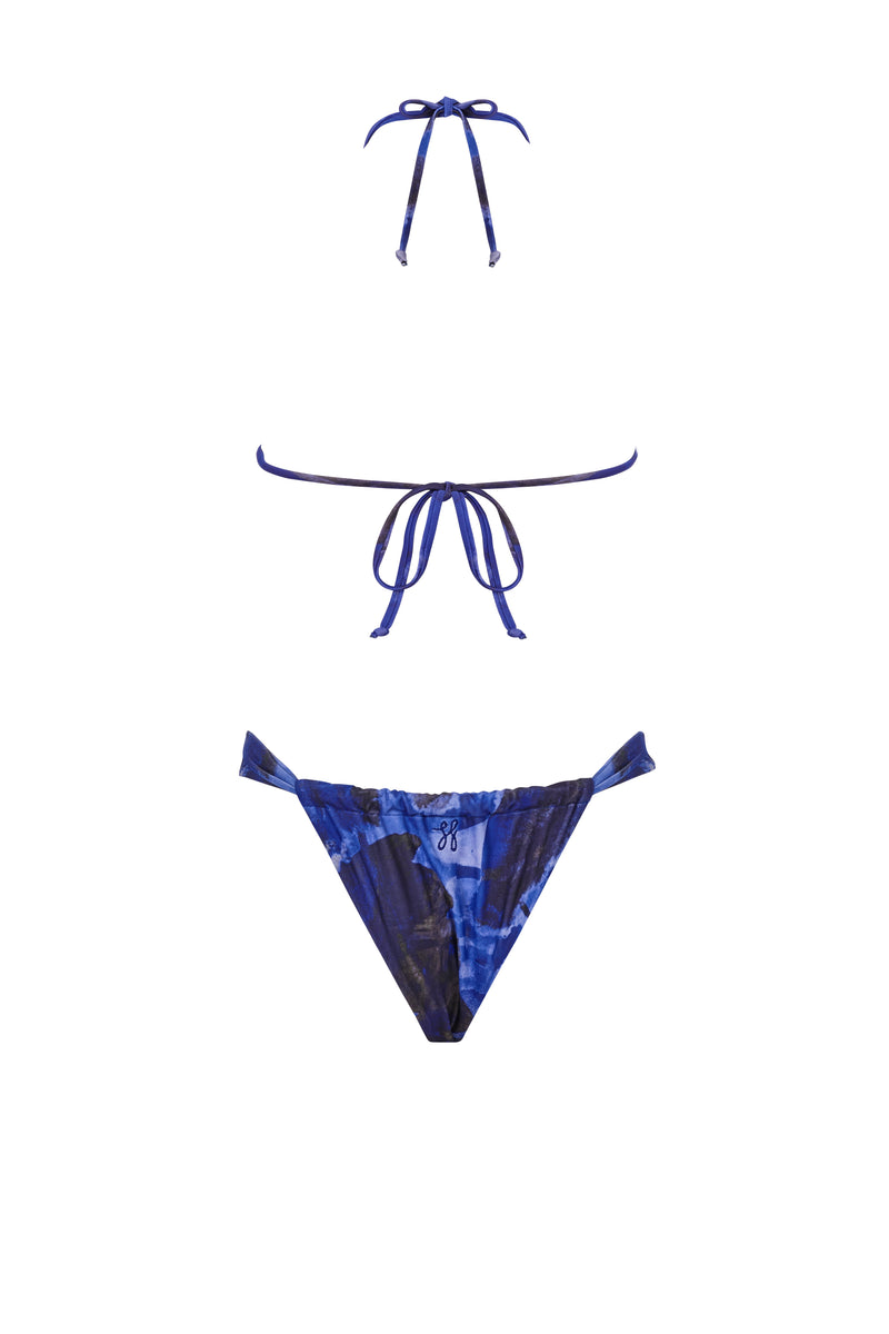 Azure Bikini Top