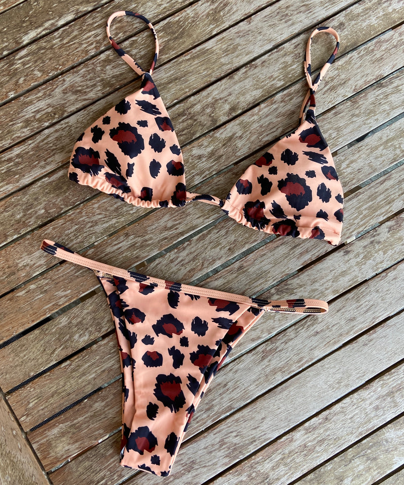 Cheetah Bikini Top