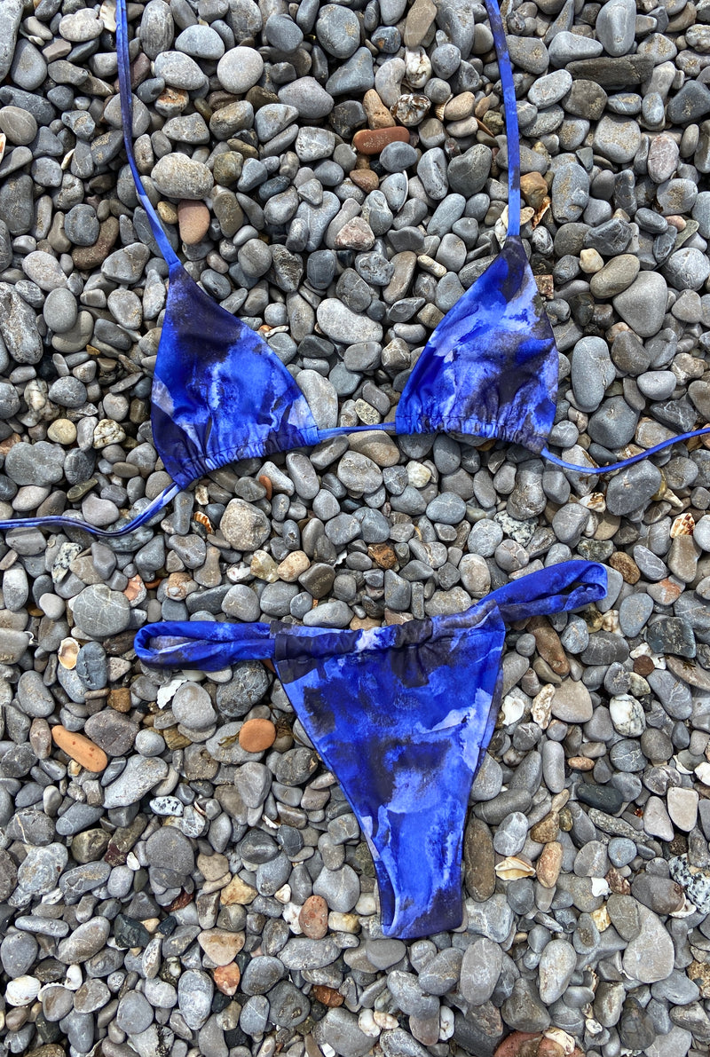 Azure Bikini Top