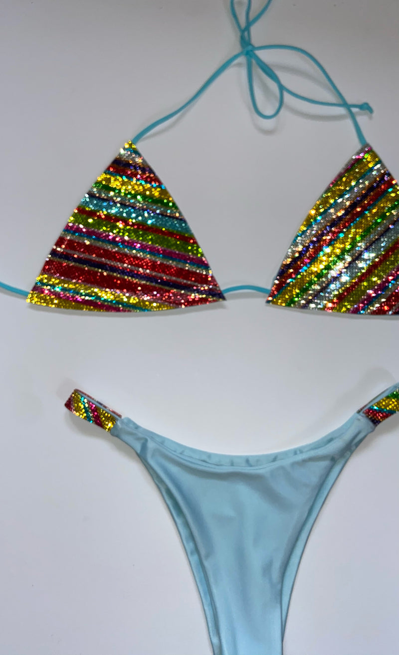 Shiny rainbow Bikini Bottom